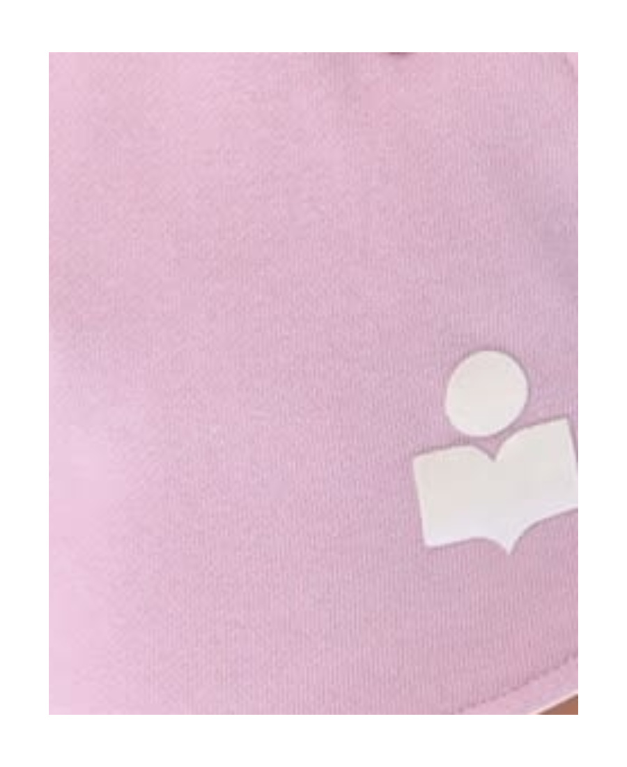 Isabel Marant Étoile Logo Printed Shorts In Pink