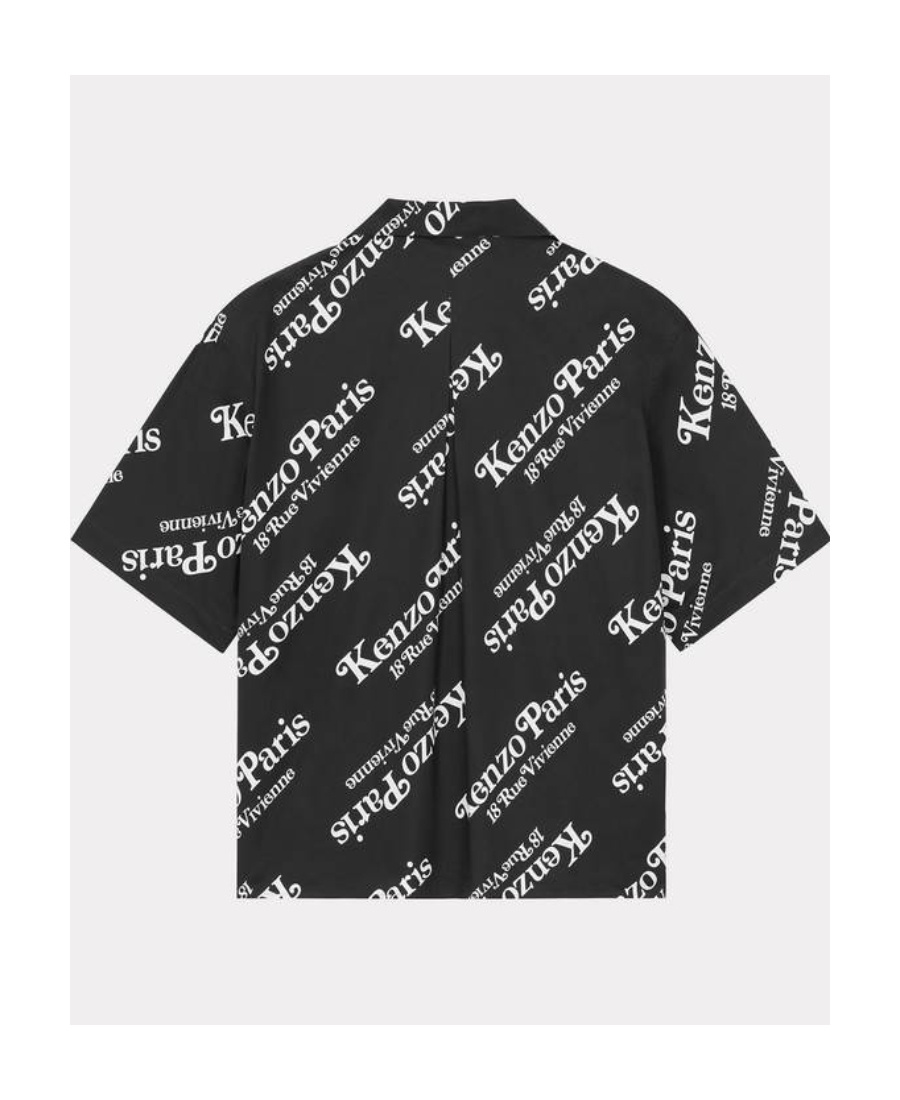 KENZO KENZO MONOGRAM PRINTED BUTTONED SHIRT