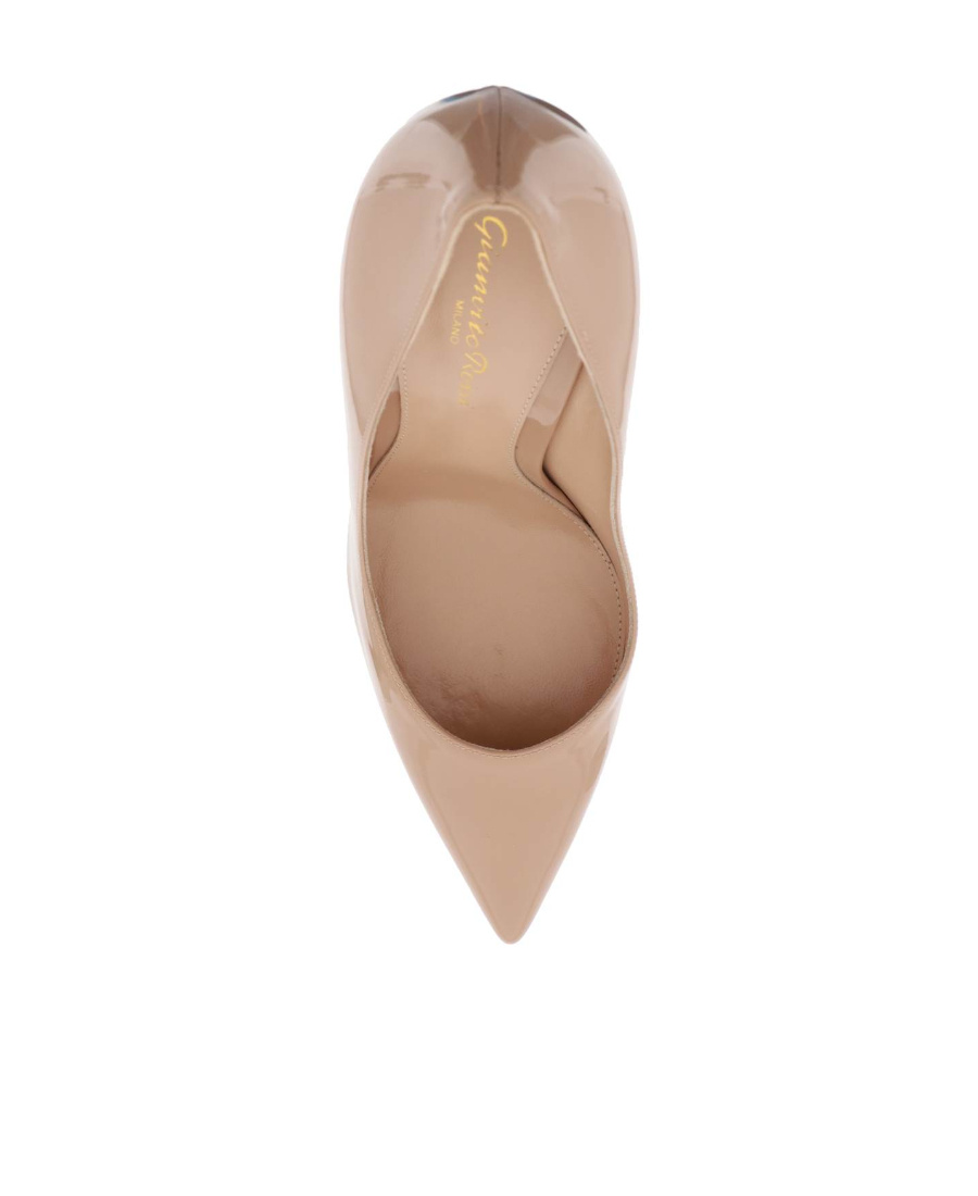 Gianvito Rossi Pointed-toe Slip-on Pumps In Nude