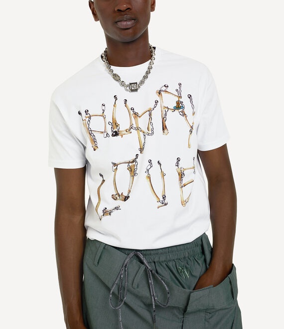 Vivienne Westwood Bones'n Chain Short-sleeved T-shirt In Nude