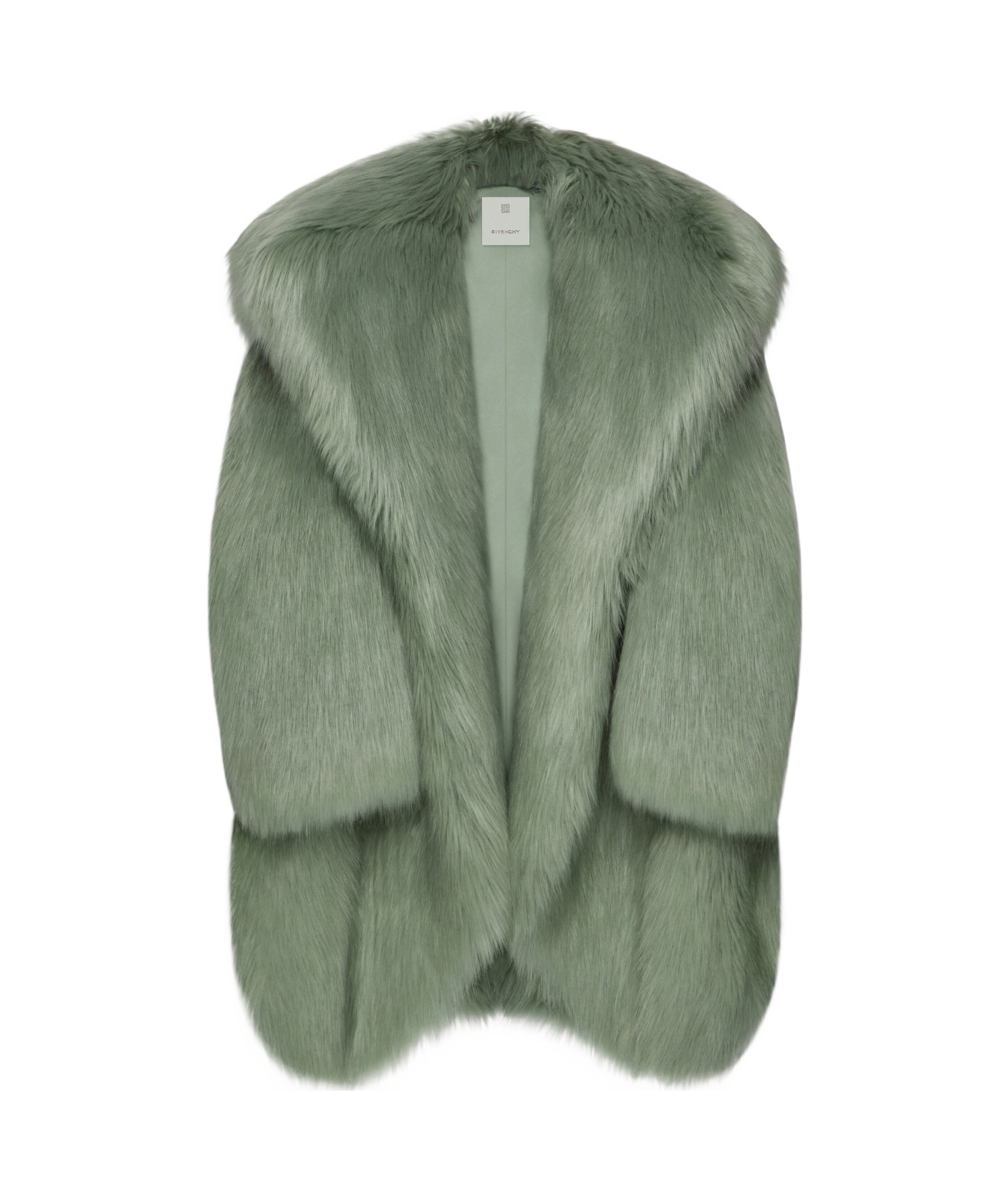GIVENCHY OVERSIZED COAT IN FAUX FUR