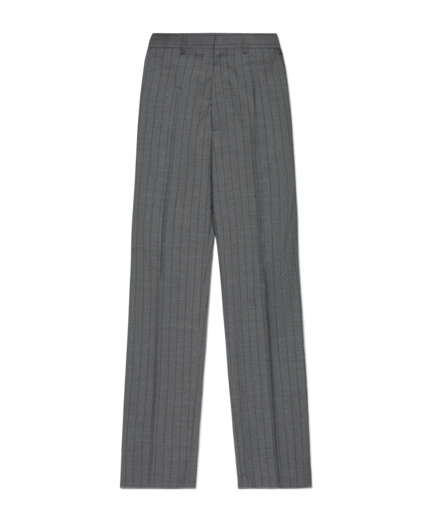 Moschino Belt-loop Casual Pants In Black