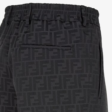 FENDI FF-MOTIF TAILORED TROUSERS 