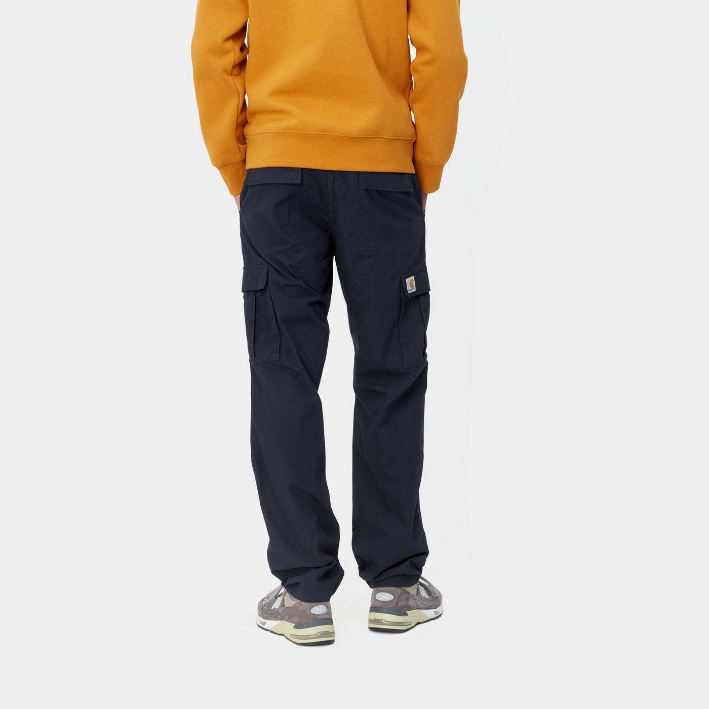 Carhartt Belt-loop Casual Pants In Black