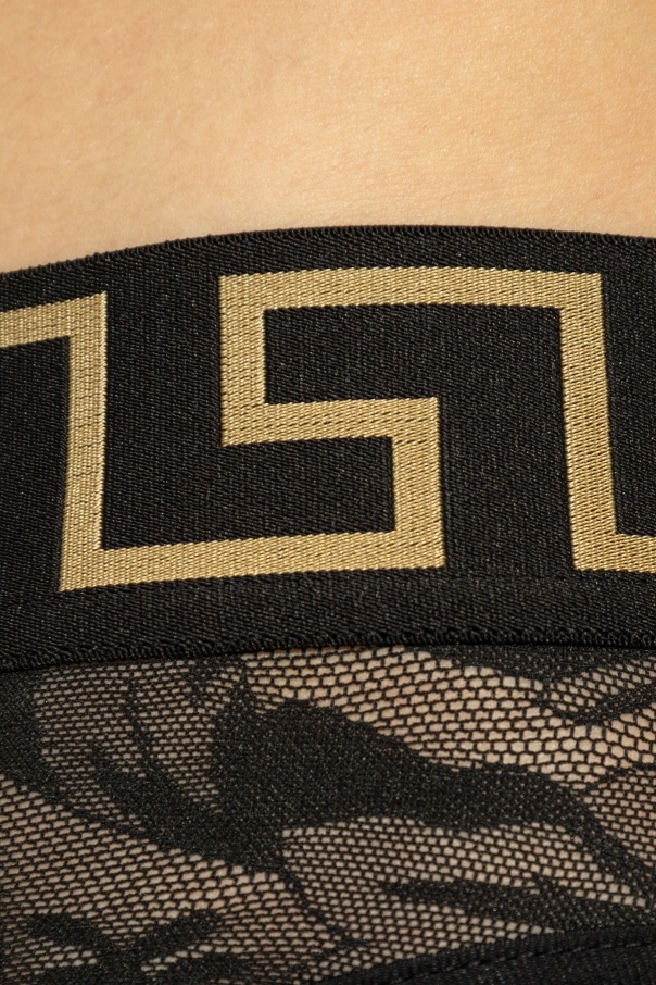 Versace Grecca Lace Briefs