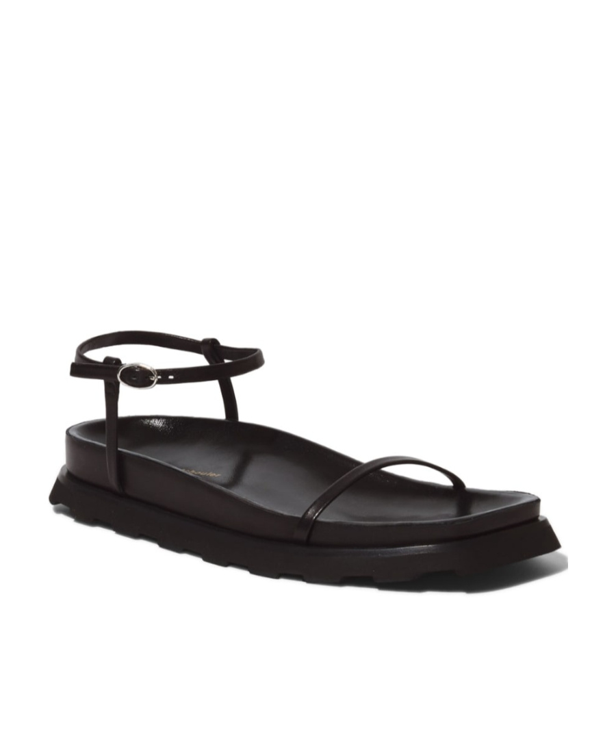 Proenza Schouler Logo Sandals In Black