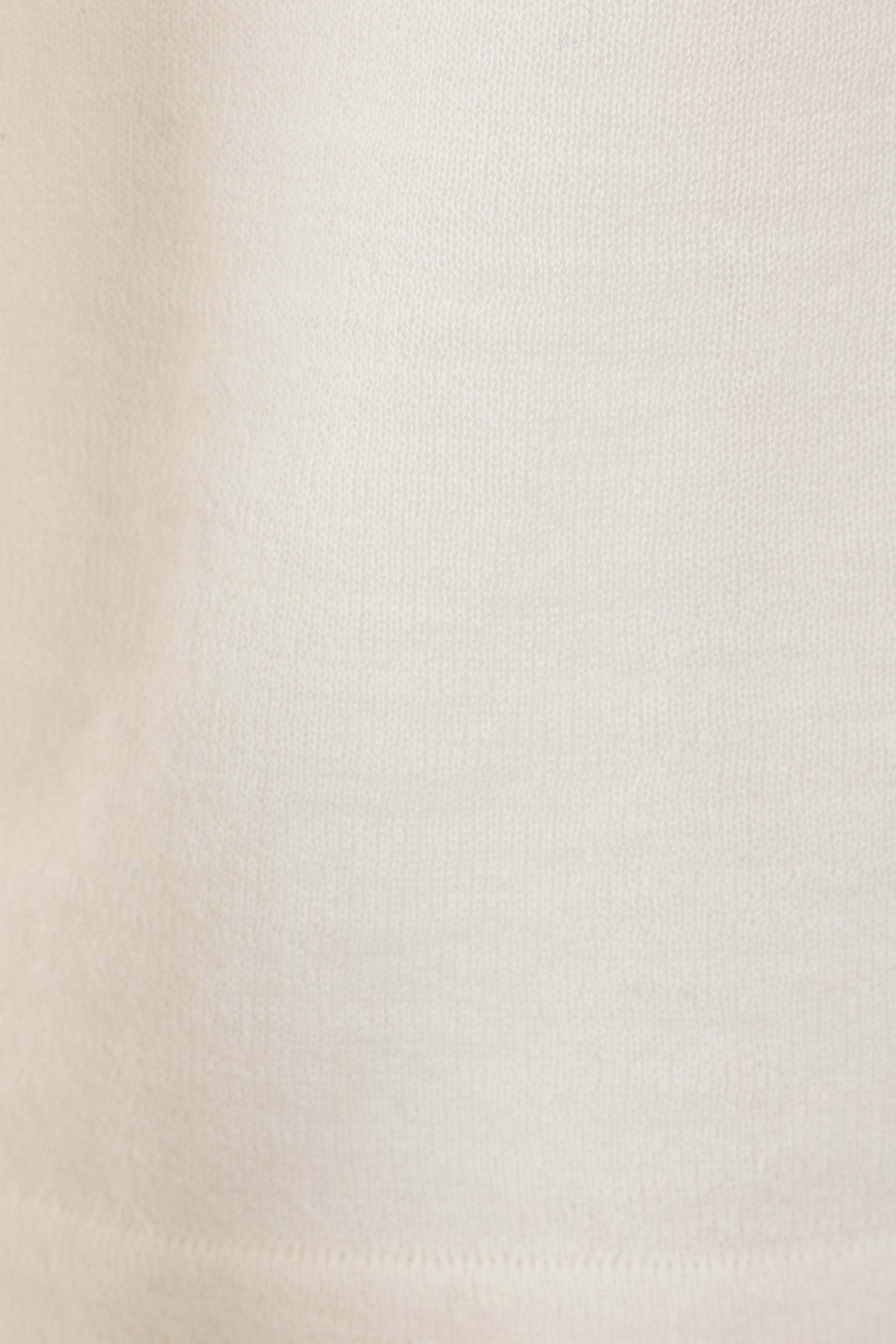 Auralee Contrasting-collar Short-sleeved T-shirt In White