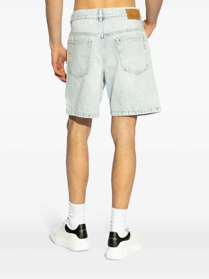 Isabel Marant Belt-loop Shorts In White