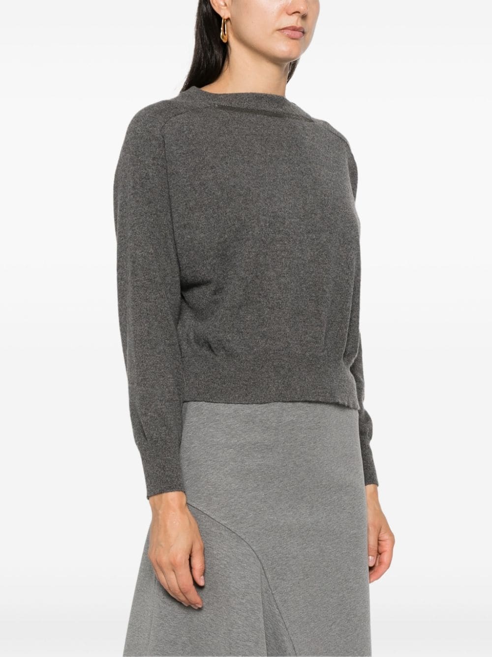 Brunello Cucinelli Monili-detailed Sweater In Black