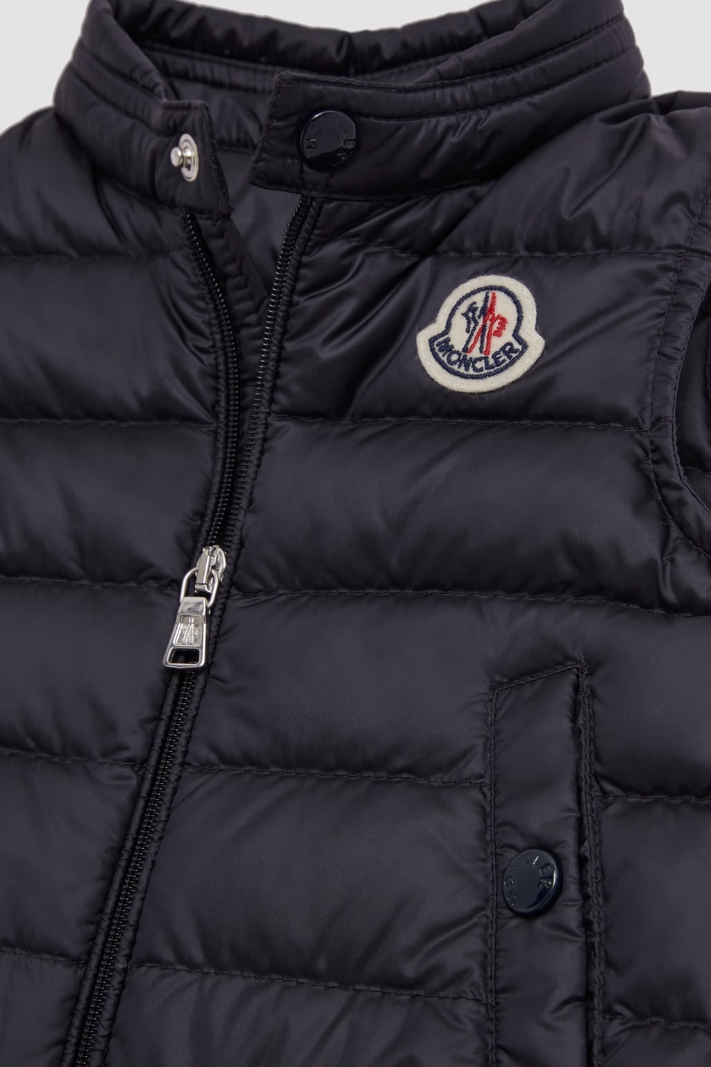 Moncler Blue Amaury Vest In Blue