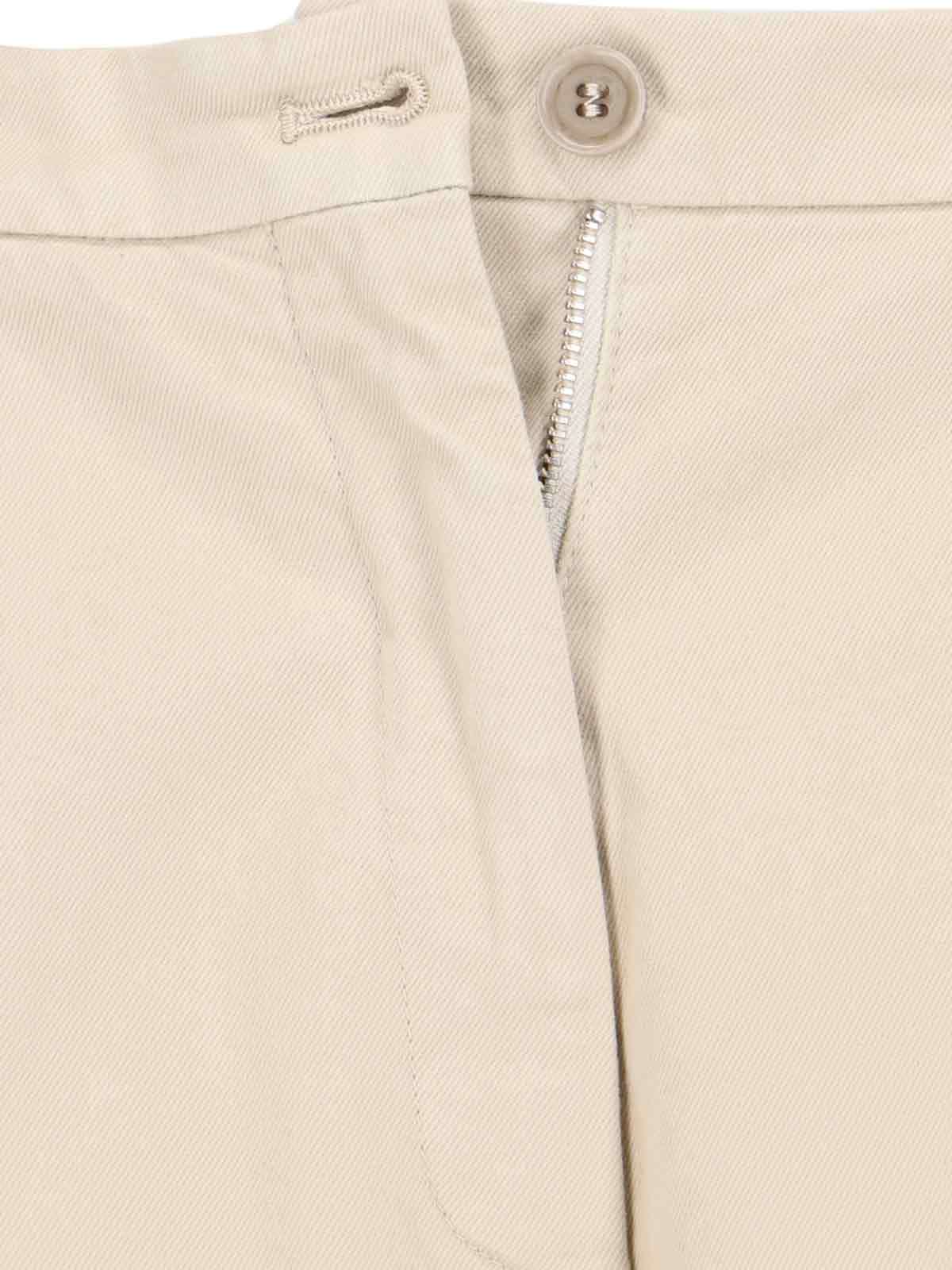Aspesi Pleated Tailored Trousers In Brown
