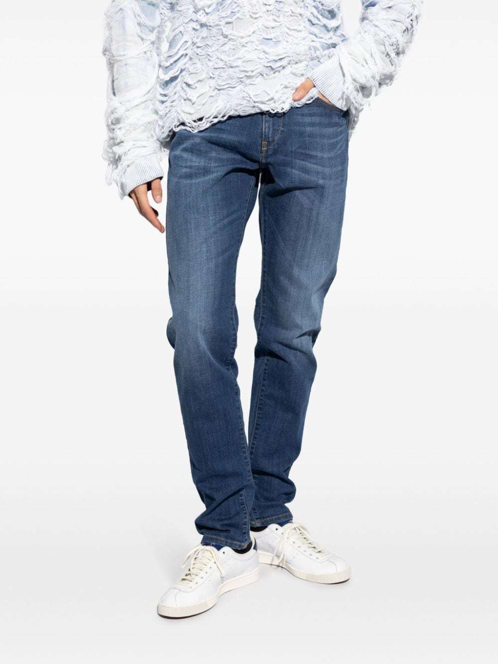 DIESEL 2019 D-STRUKT SLIM-CUT JEANS
