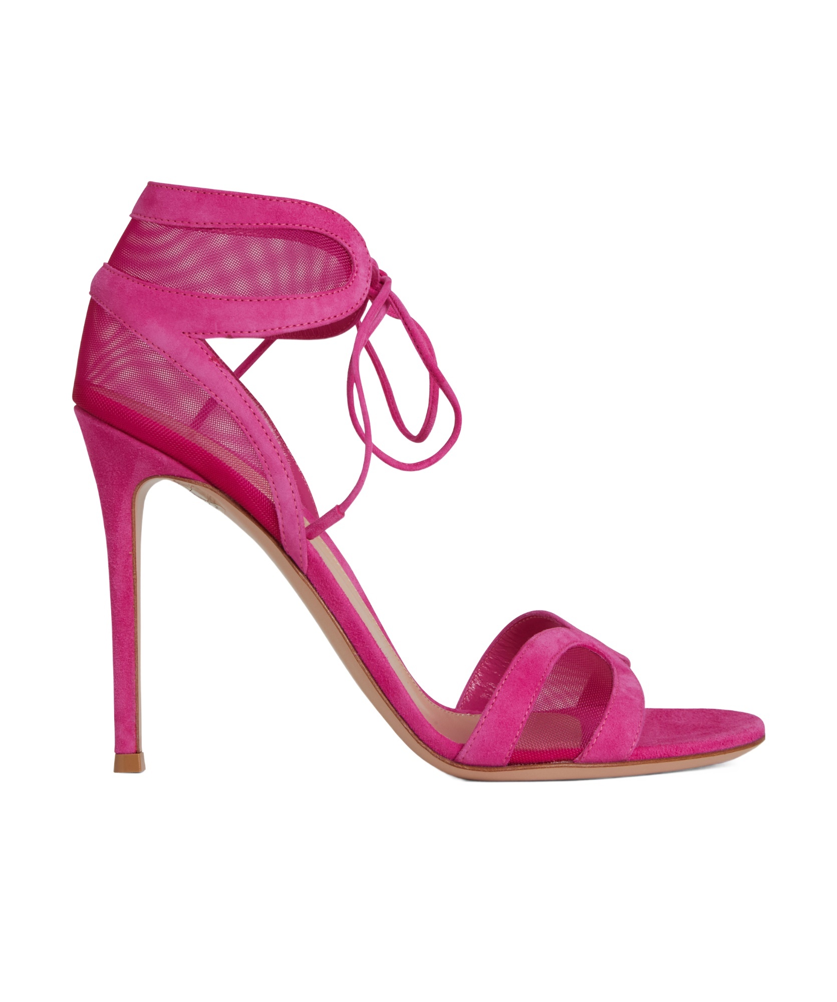Gianvito Rossi Montecarlo Sandals In Bright Pink