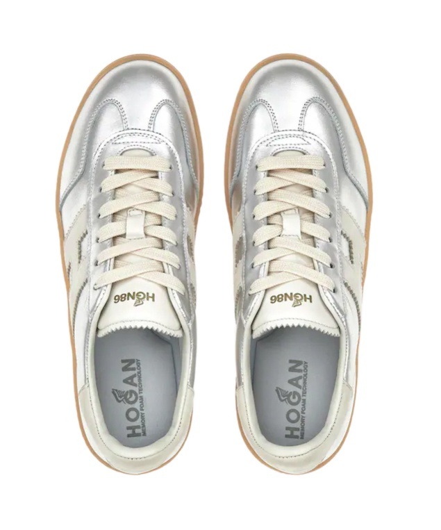 Hogan Cool Lace-up H Sneakers In White