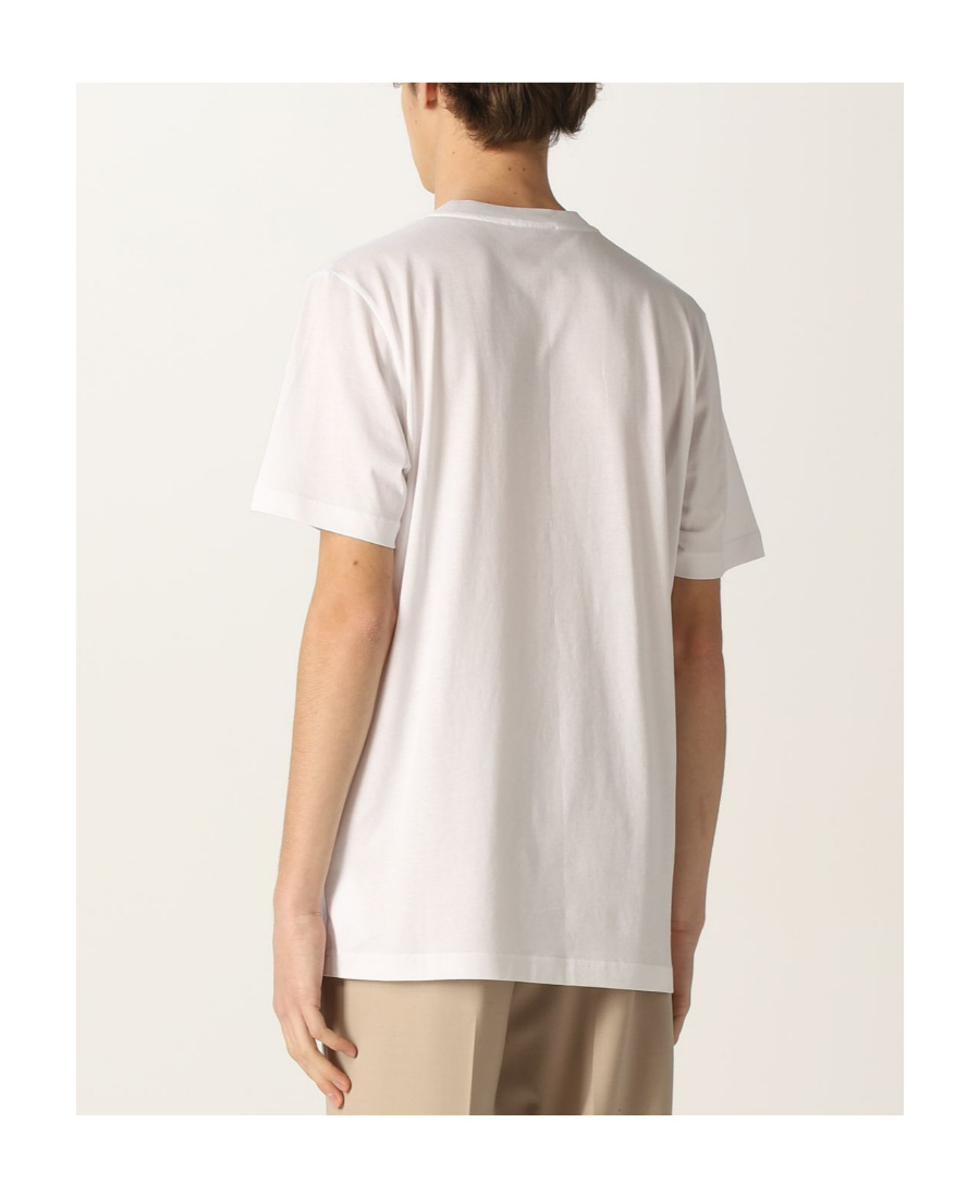 Marni Logo-print Cotton-jersey T-shirt In White