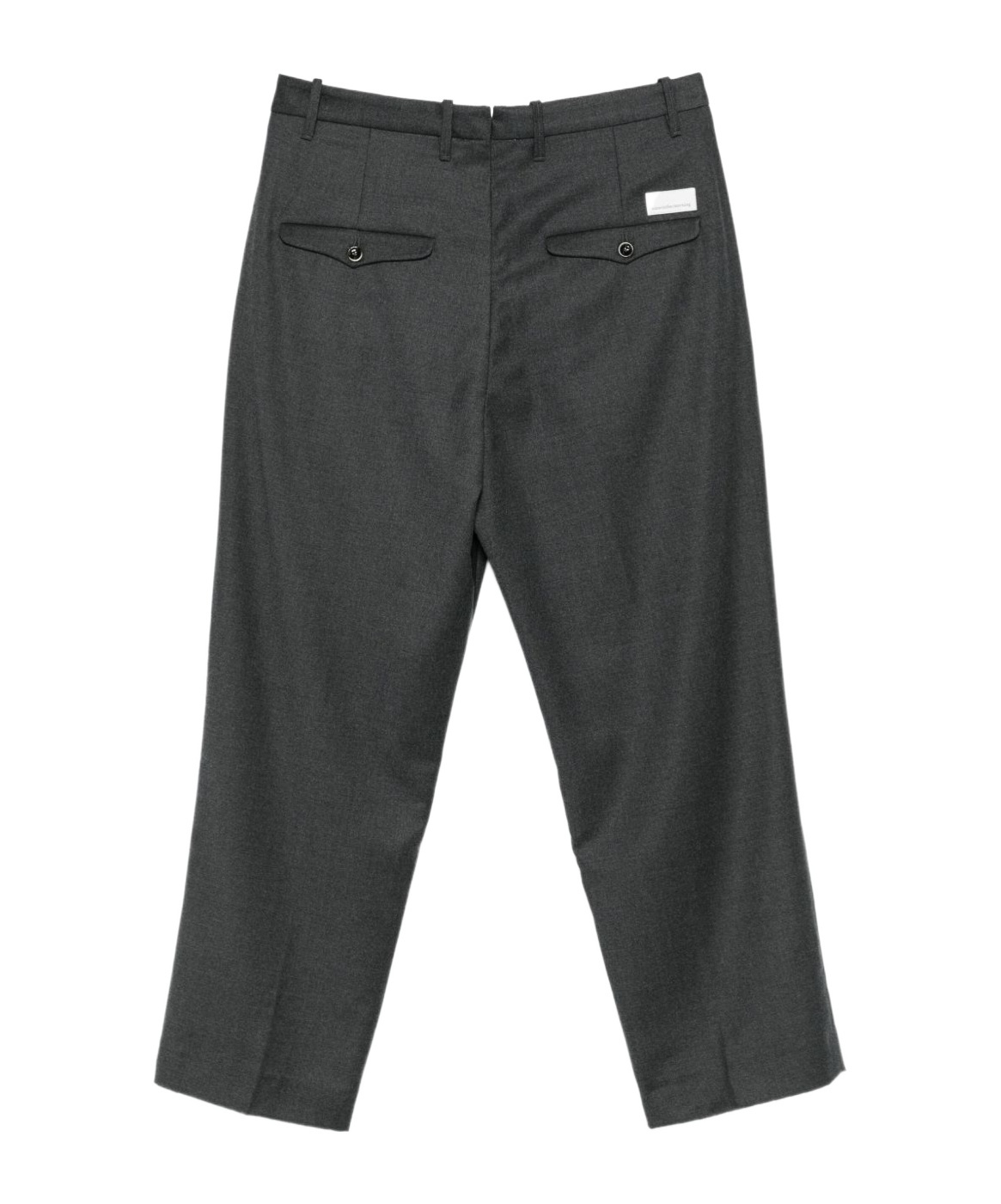Nine In The Morning Casual Pants With Belt Loops In Gray