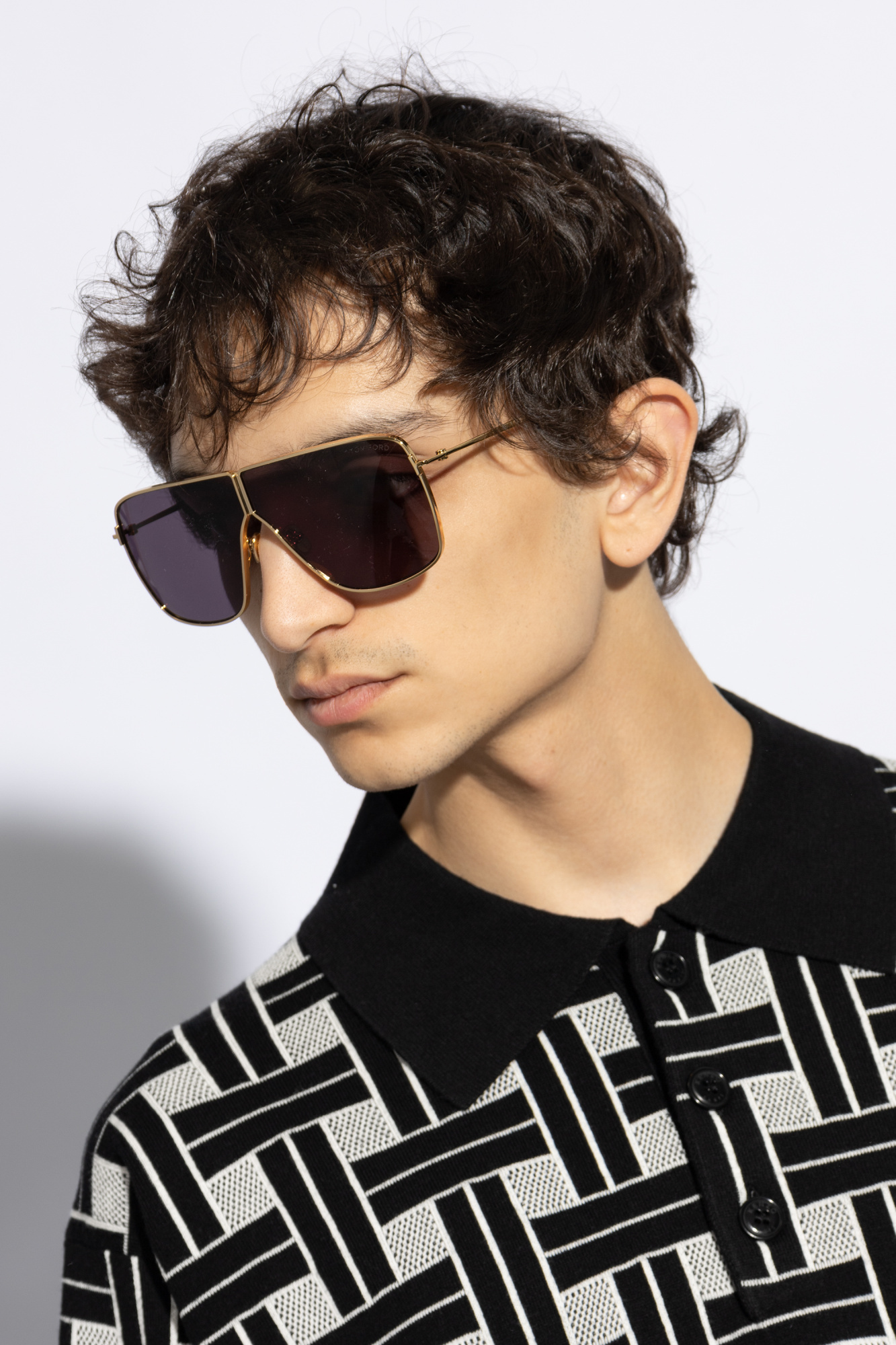 Tom Ford Zappa Sunglasses In Gray