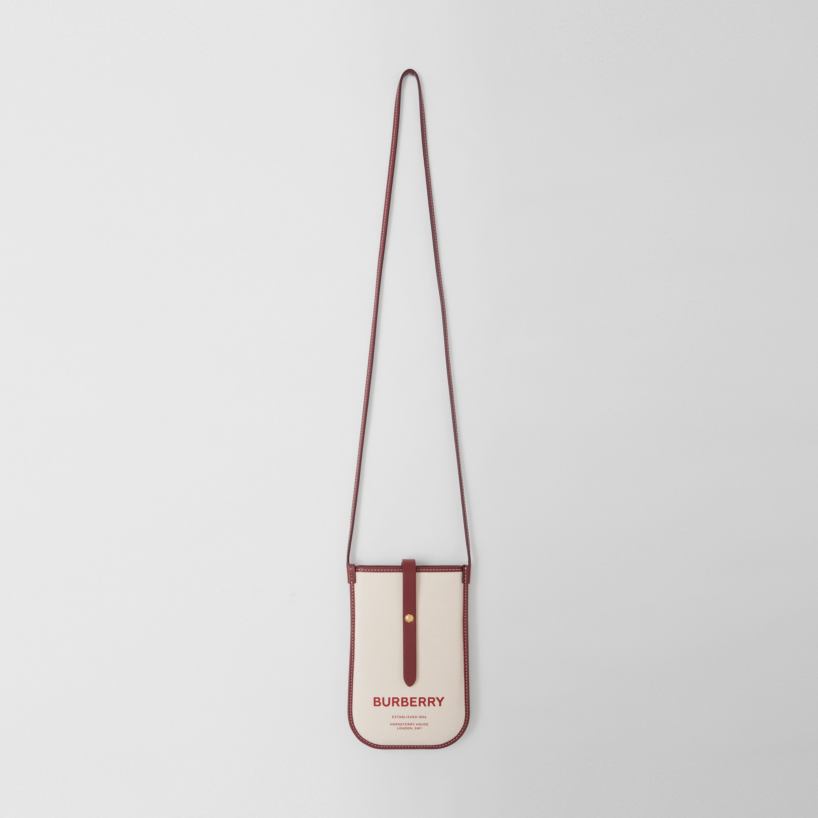 Burberry Horseferry Print Phone Case In Nude