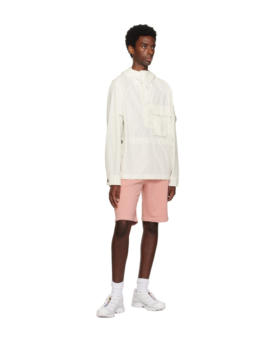 C.p. Company Pink Resist-dyed Shorts In Pink