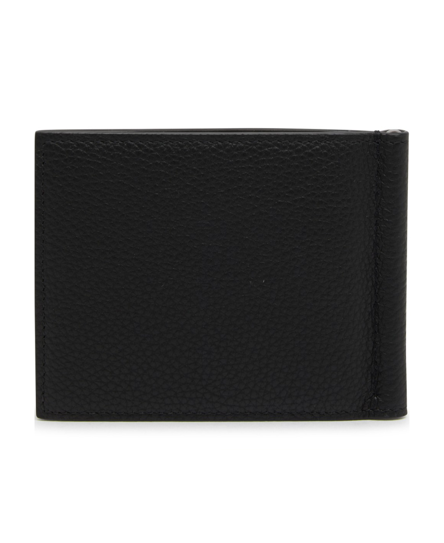 DIOR LOGO DOUBLE-FOLDED WALLET