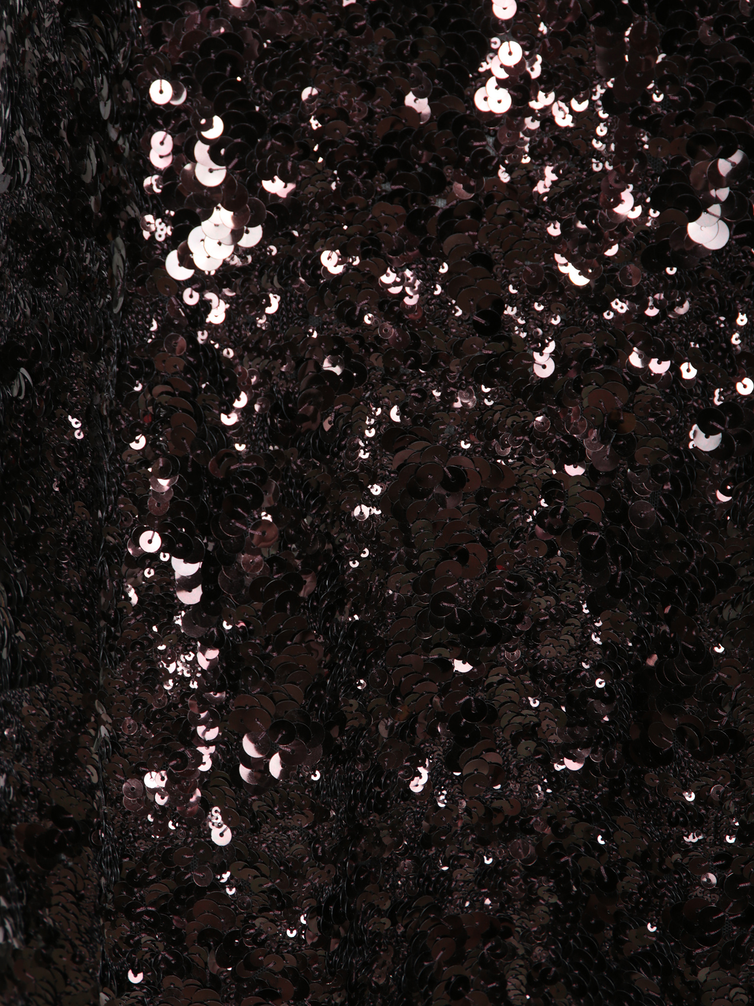 Prada Abito In Paillettes Marroni Donna In Black