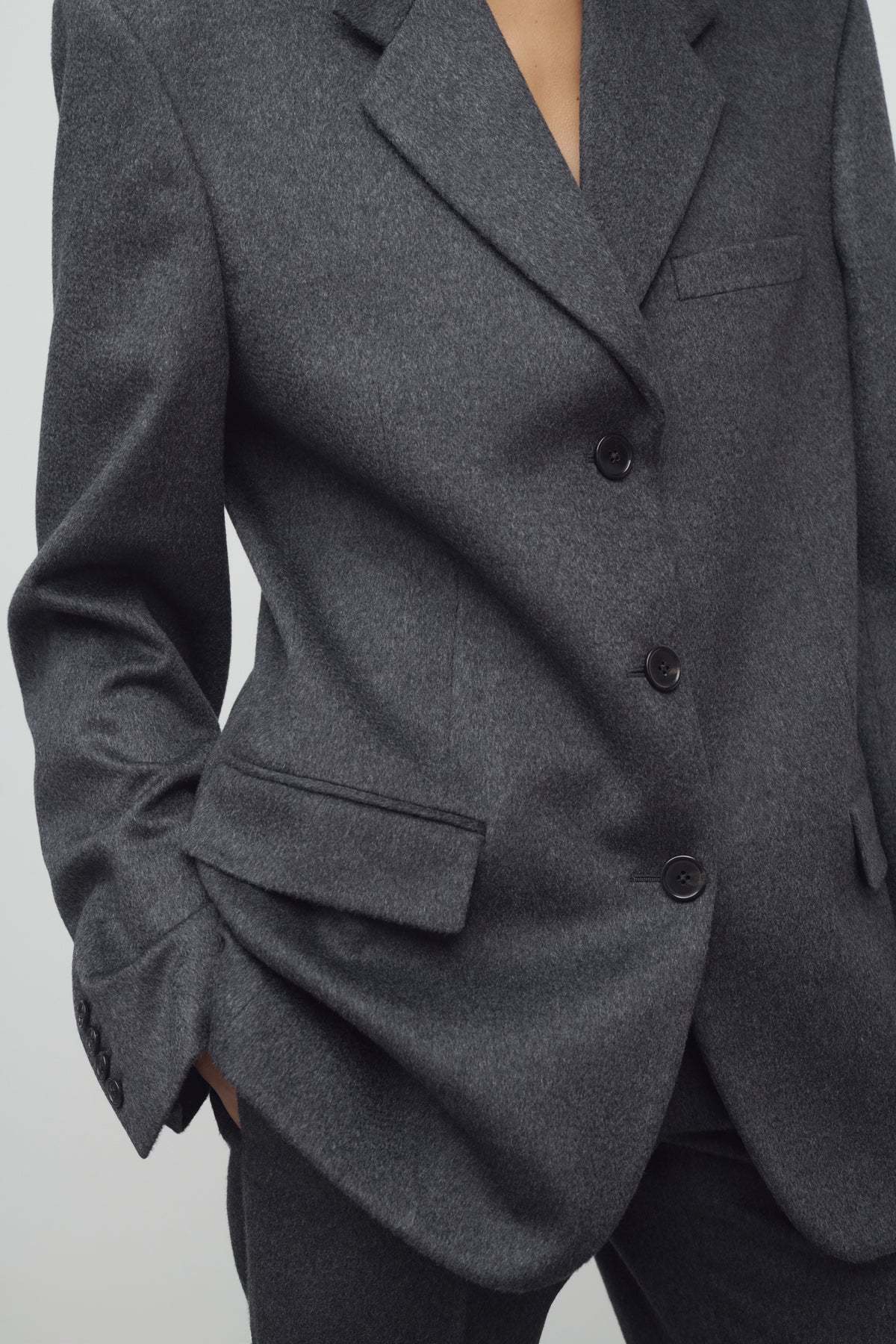 The Row Lasonne Jacket In Black