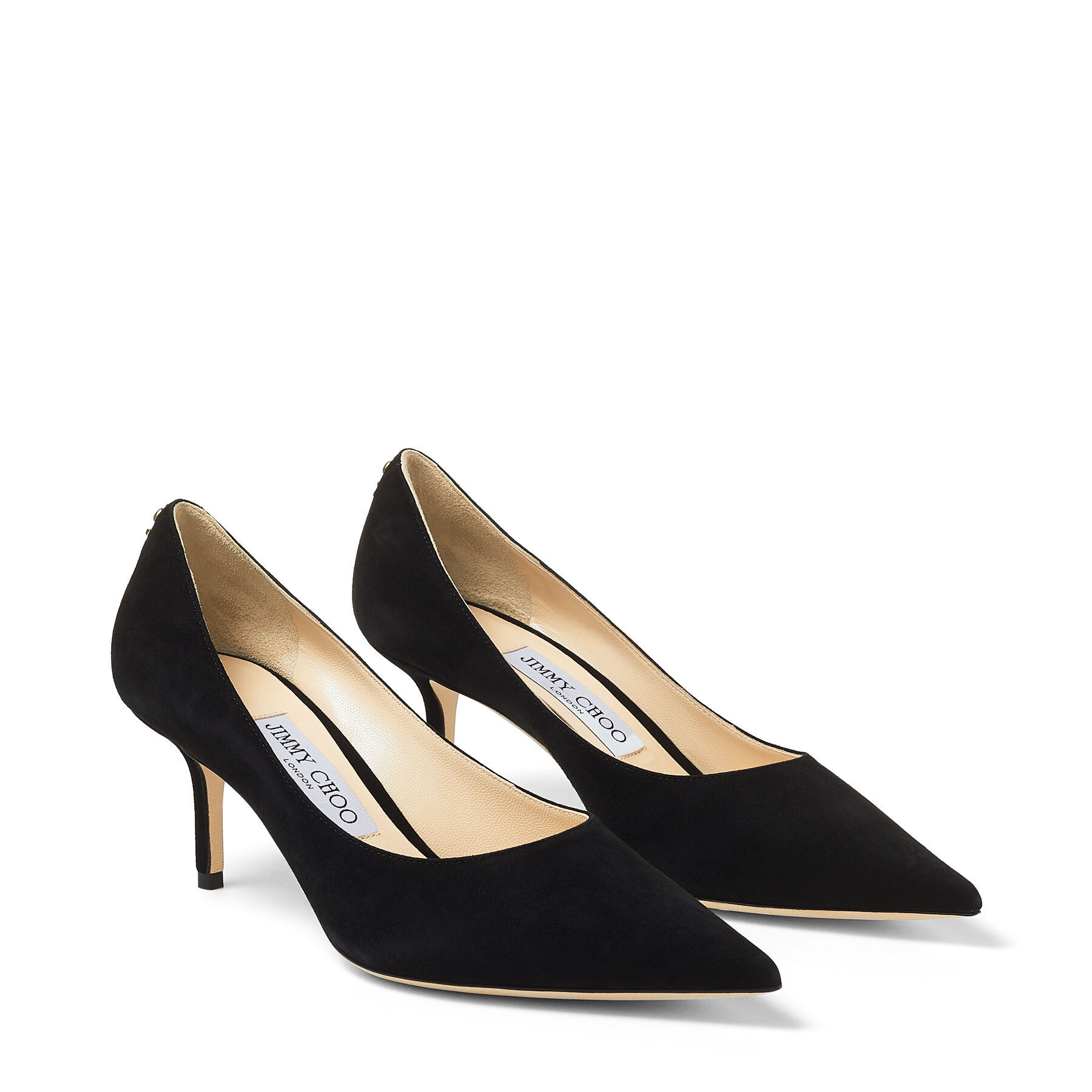 Jimmy Choo Romy 85 Coffee Tonal Suede Pumps In Brown