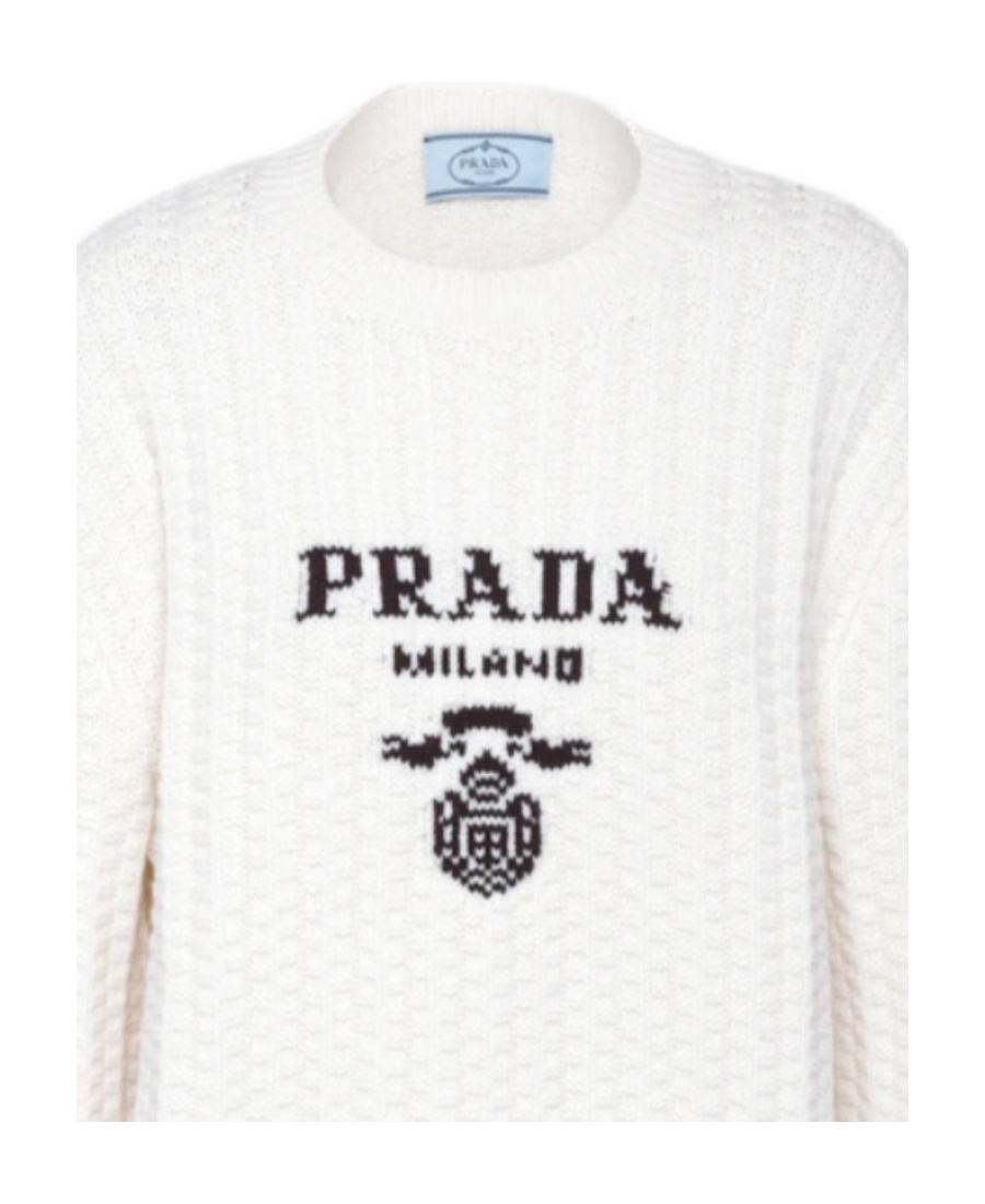 PRADA CASHMERE CREW-NECK SWEATER