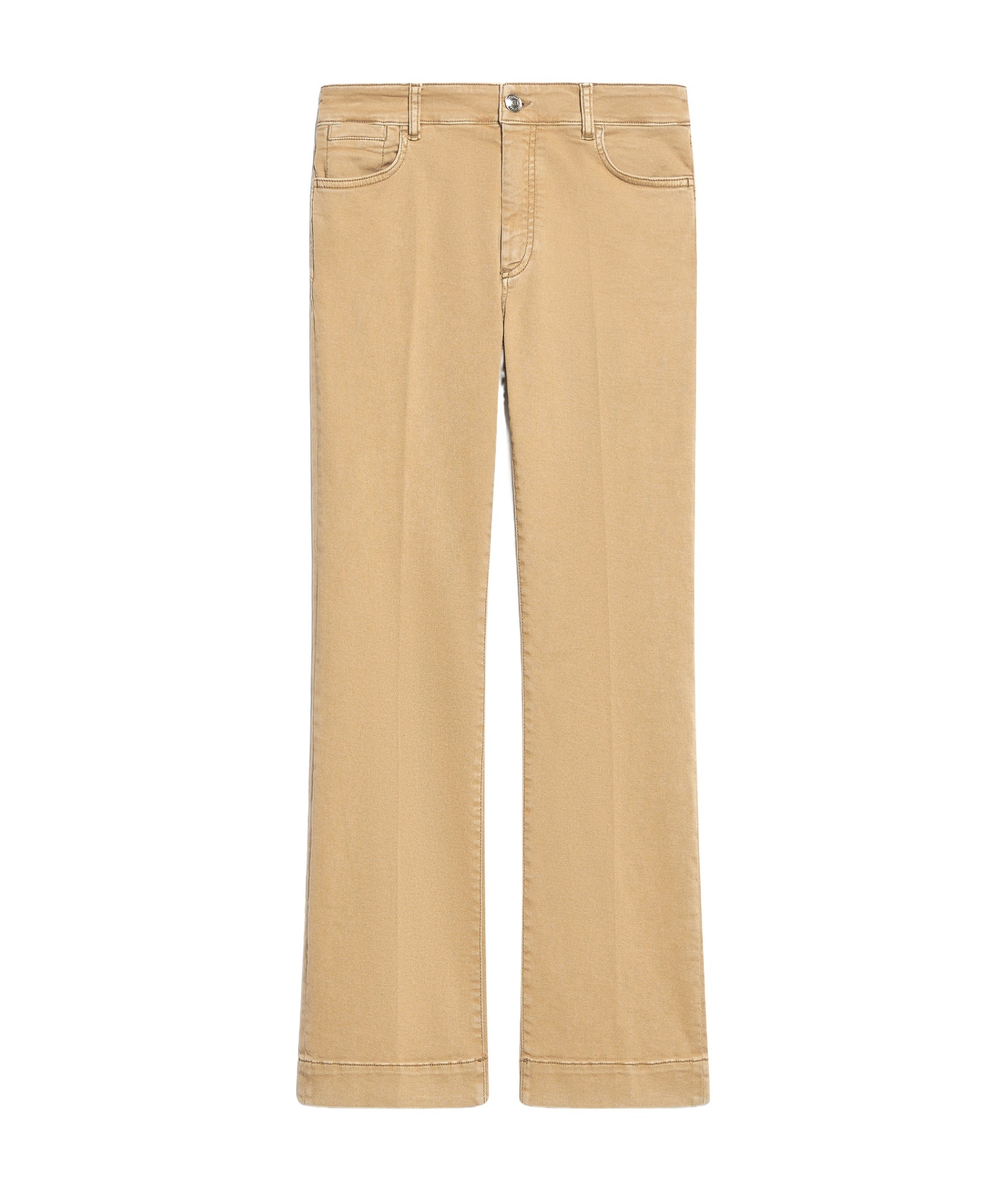 Sportmax Jeans Bell Bottoms In Nude