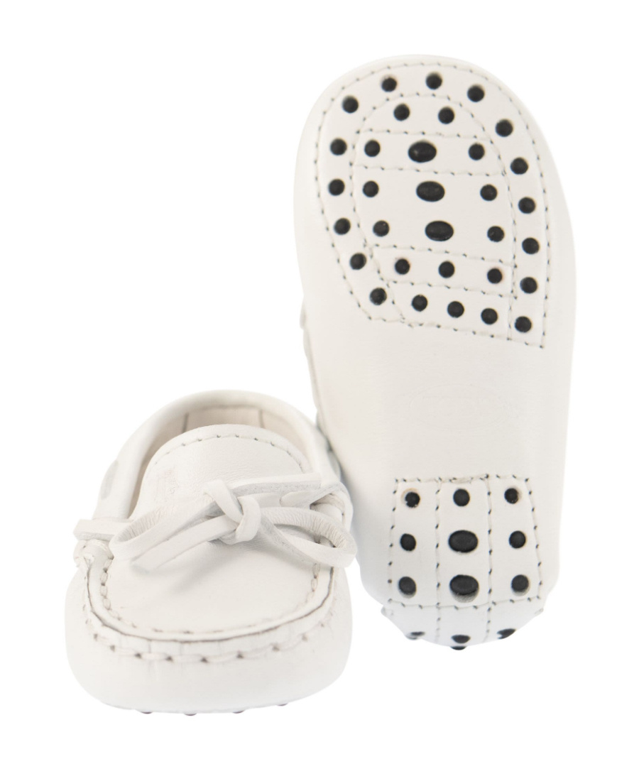 Tod's Round-headed Casual Shoes In White