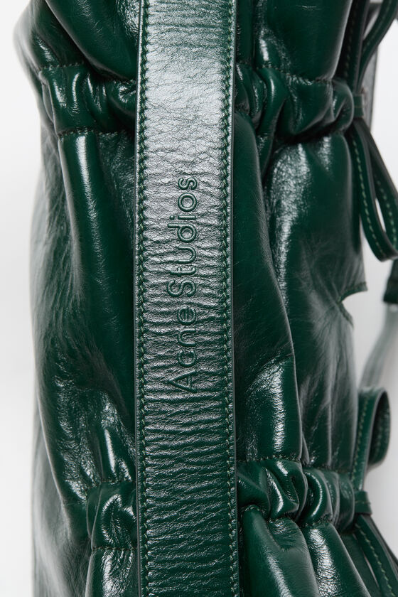 Acne Studios Multipocket Tote Bag In Green