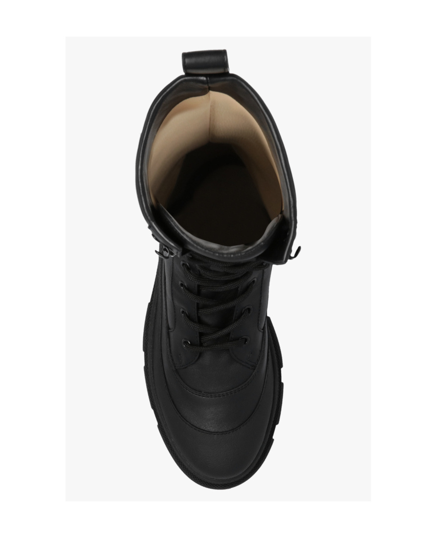 Jimmy Choo Aldea Lace-up Boots In Black