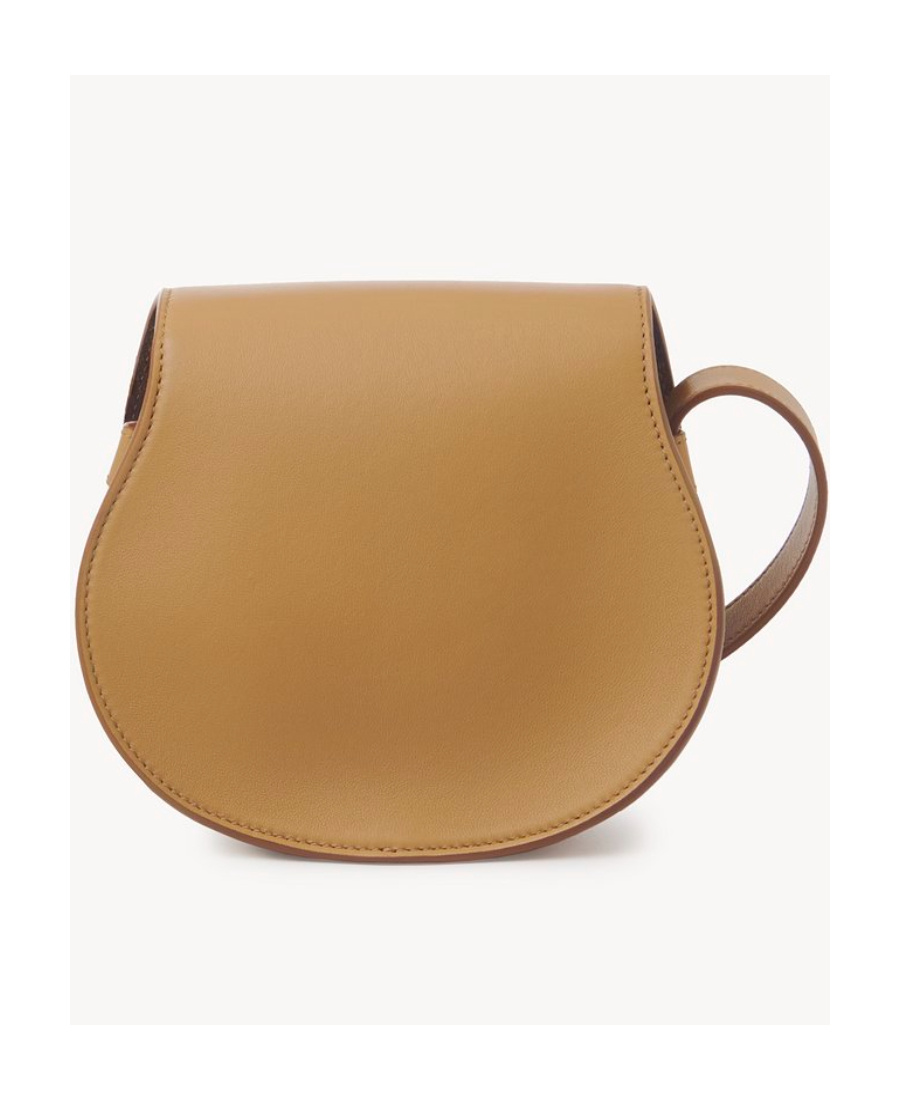 Chloé Small Marcie Leather Bag In Green