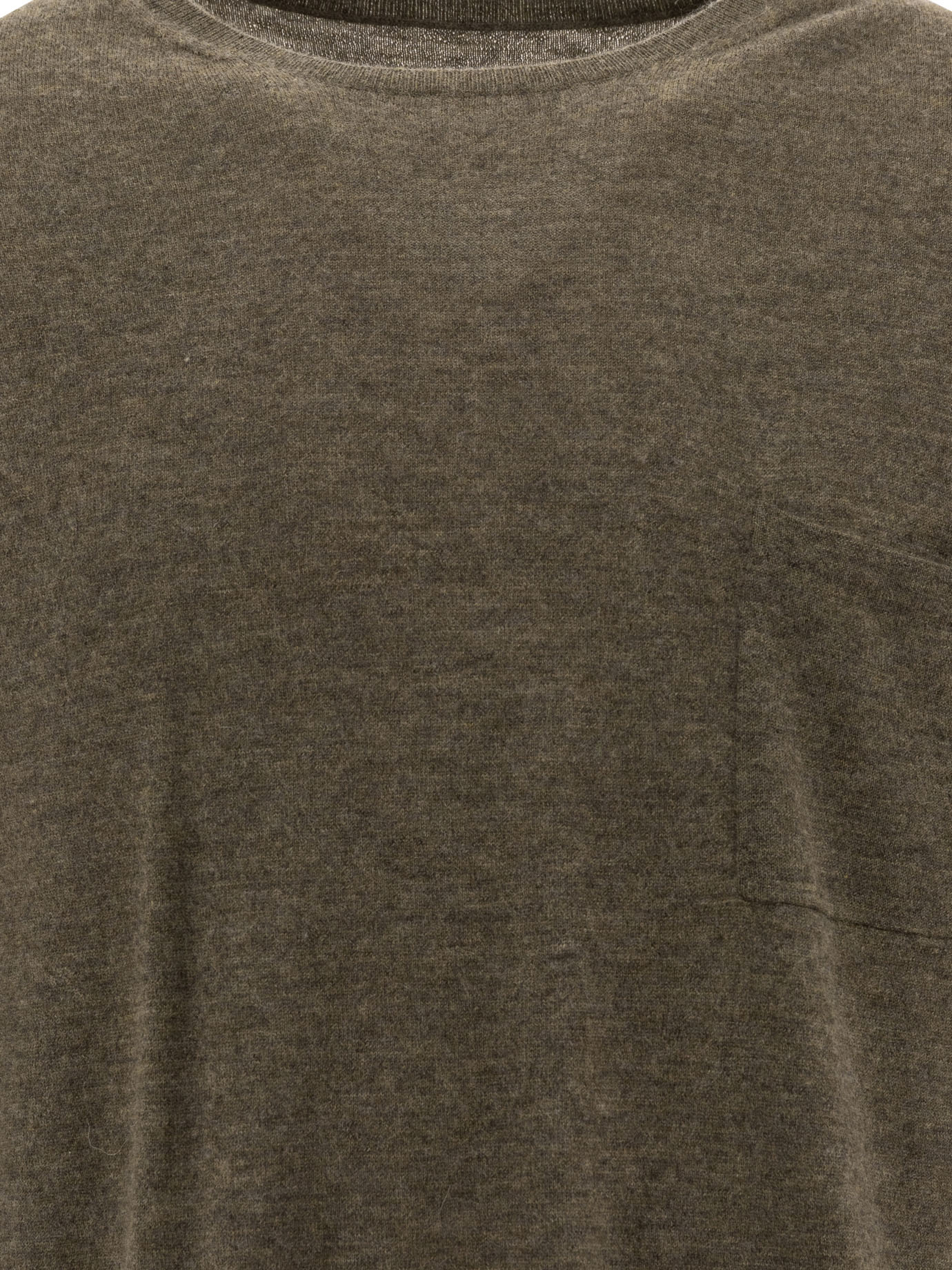 Shop Acne Studios Logo Patch Crewneck Jumper In Green