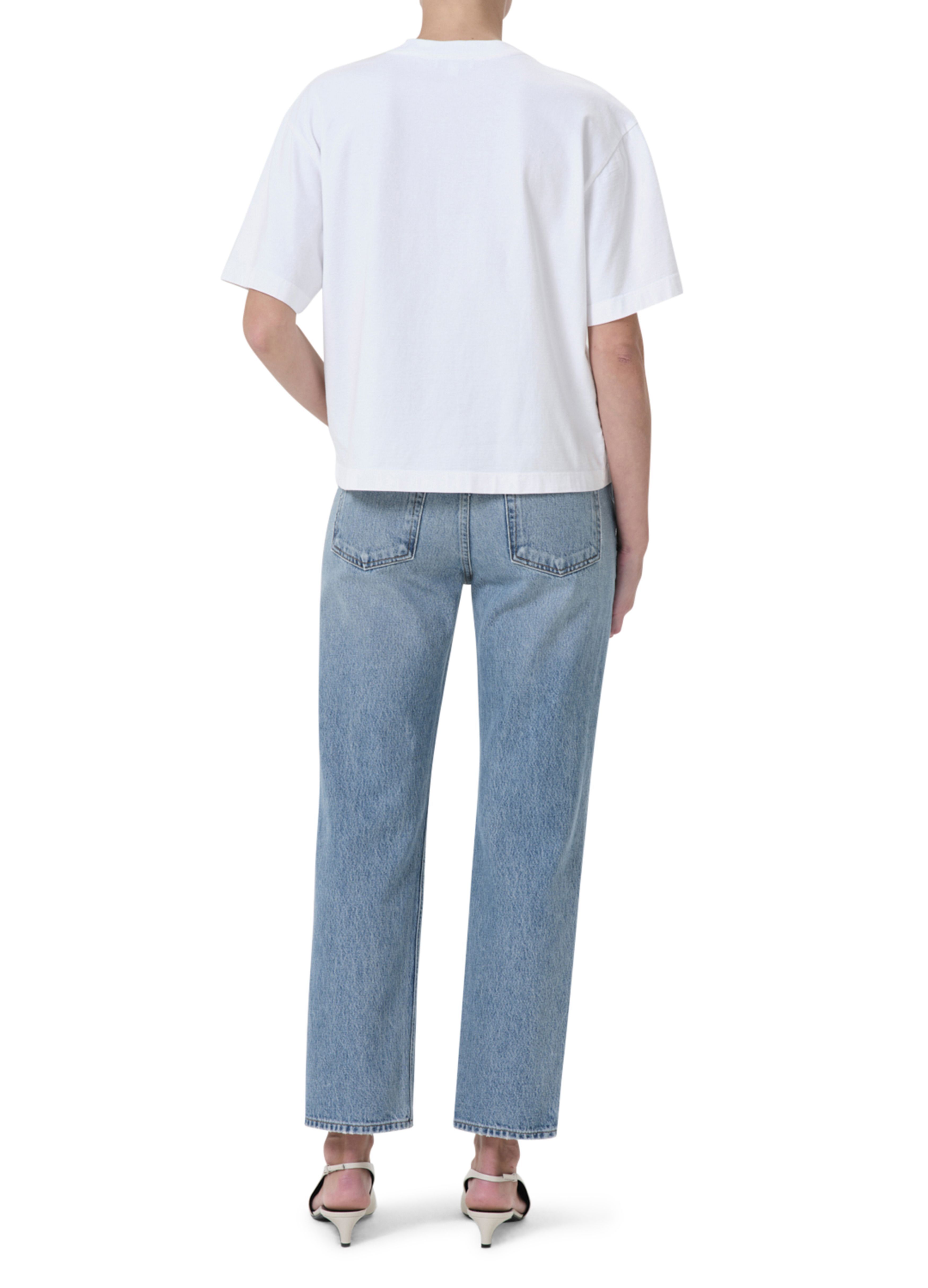 Agolde Jeans With Belt Loops In Blue