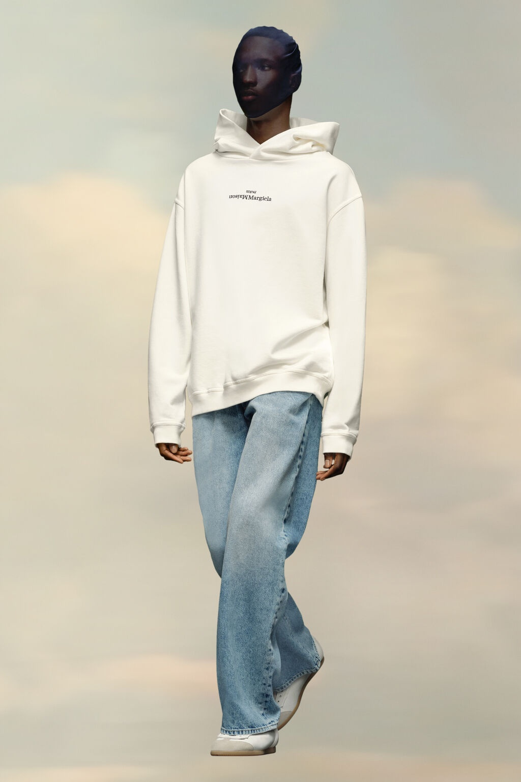 Maison Margiela Margiela Men Hoodie In White