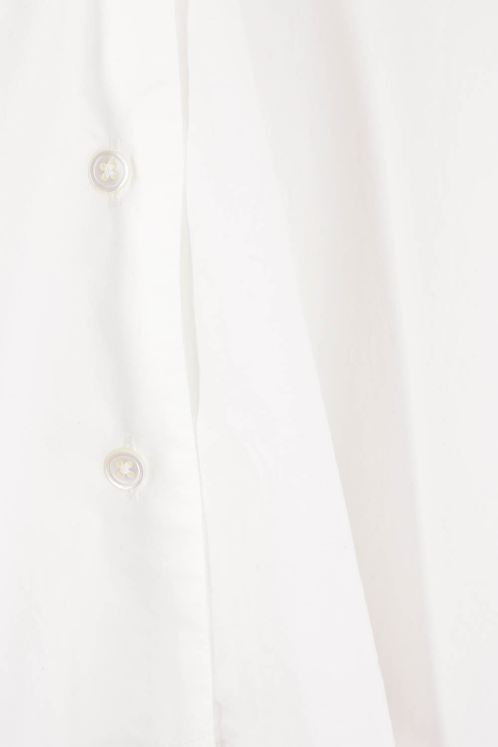 Ann Demeulemeester White Daria Drop Shoulder Shirt In White