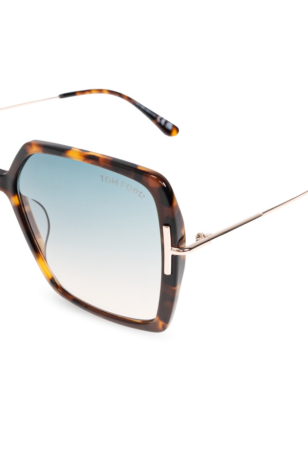 Tom Ford Eyewear Square Frame Sunglasses In Multi