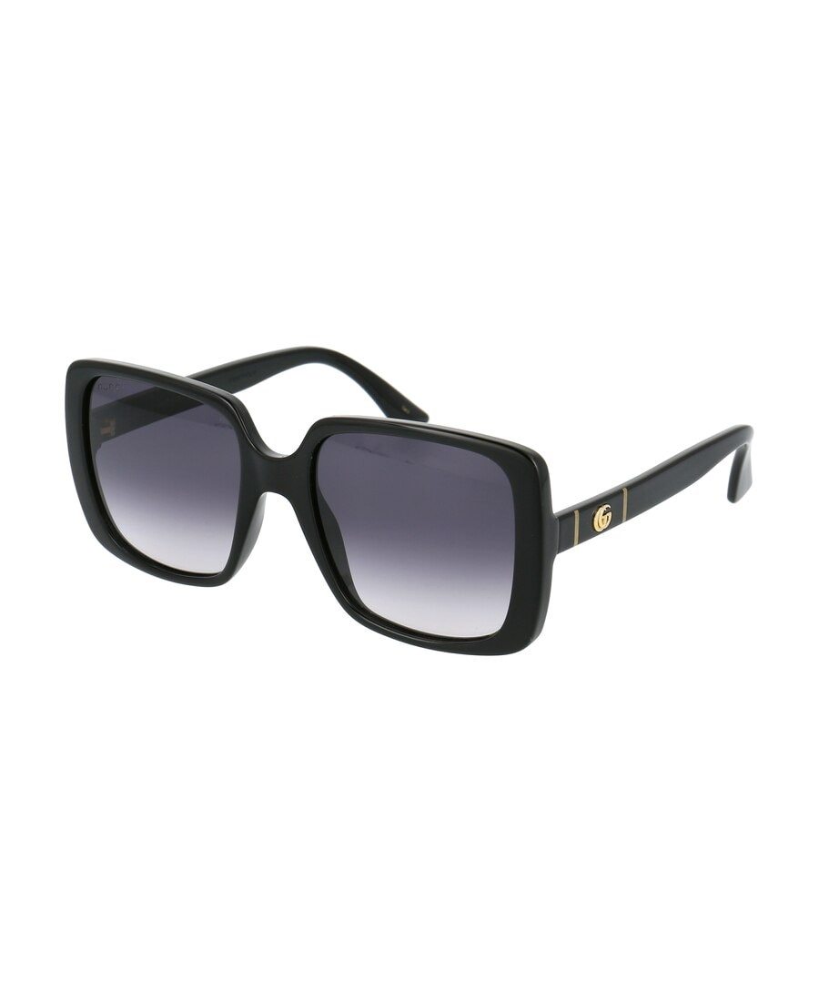 Gucci Square-frame Sunglasses In Gray