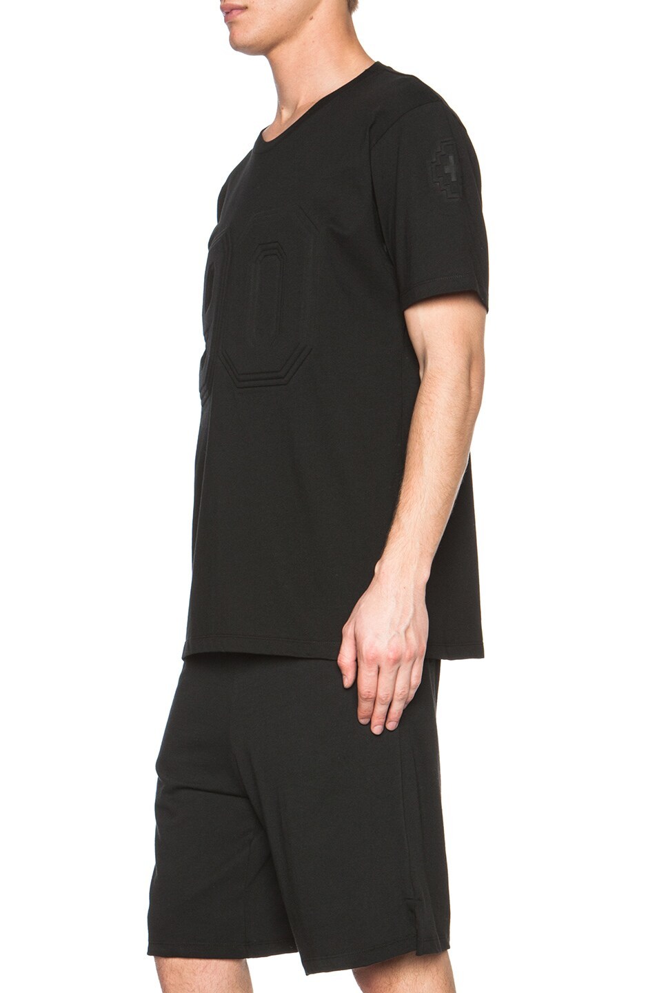 Marcelo Burlon County Of Milan T-shirt With Round Neck And Short Sleeves In Black
