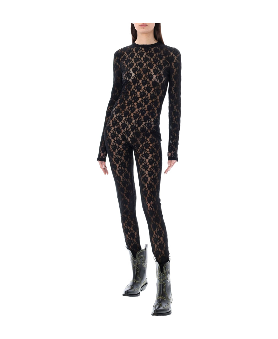 Heron Preston Lace-detail Jumpsuit