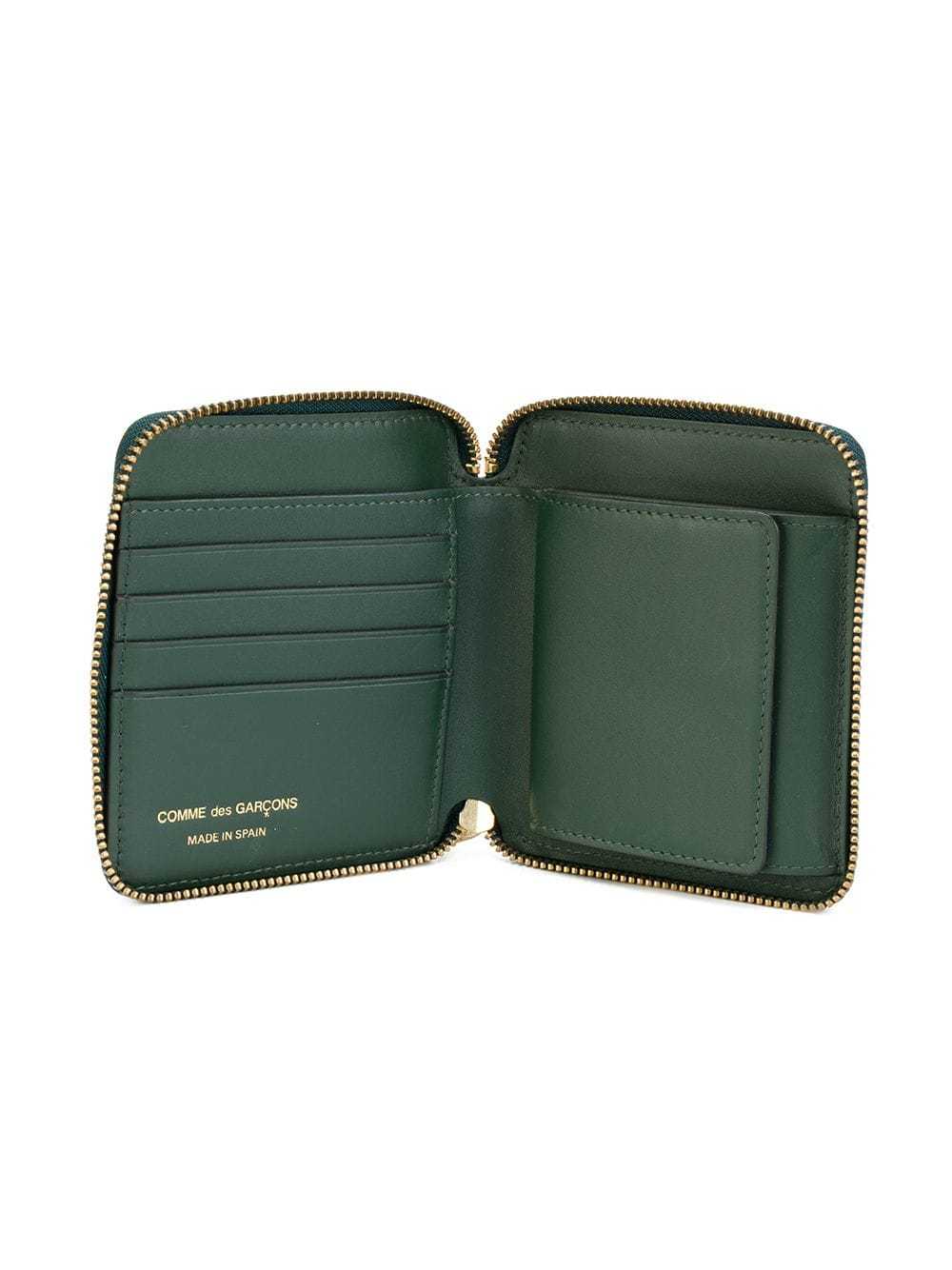 COMME DES GARÇONS LEATHER ZIP WALLET 