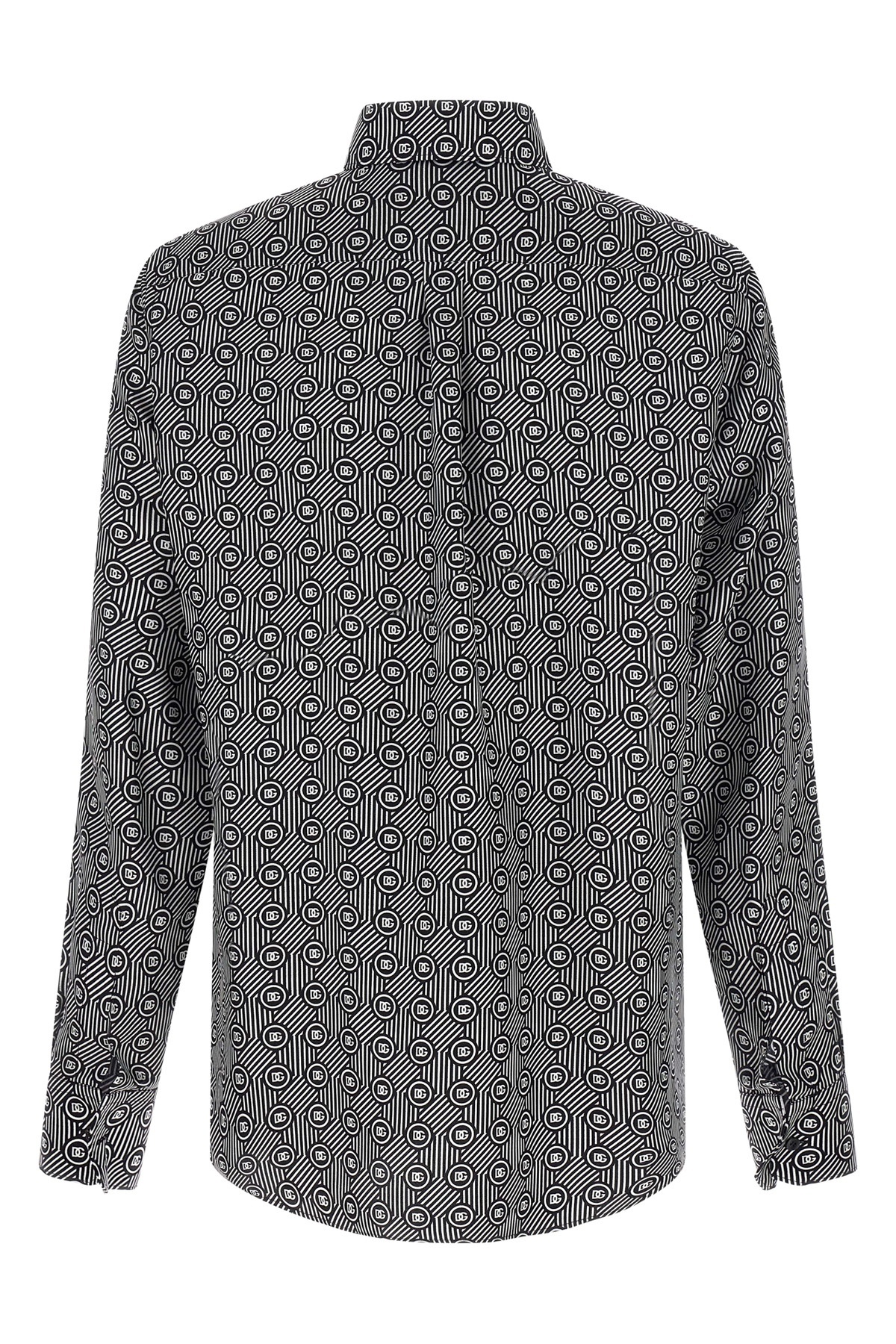 Dolce & Gabbana Private Wardrobe Long Sleeves Shirt In Gray