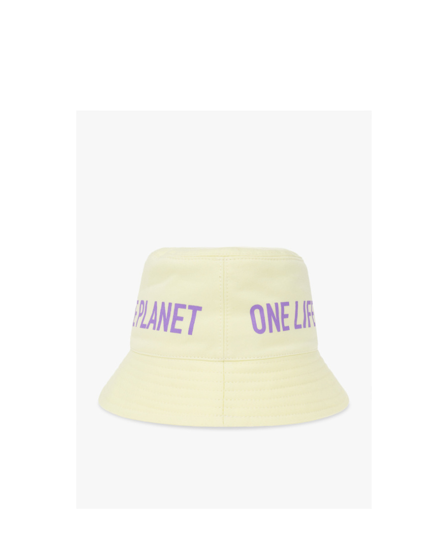 Dsquared2 Logo Printed Fisherman's Hat In Yellow
