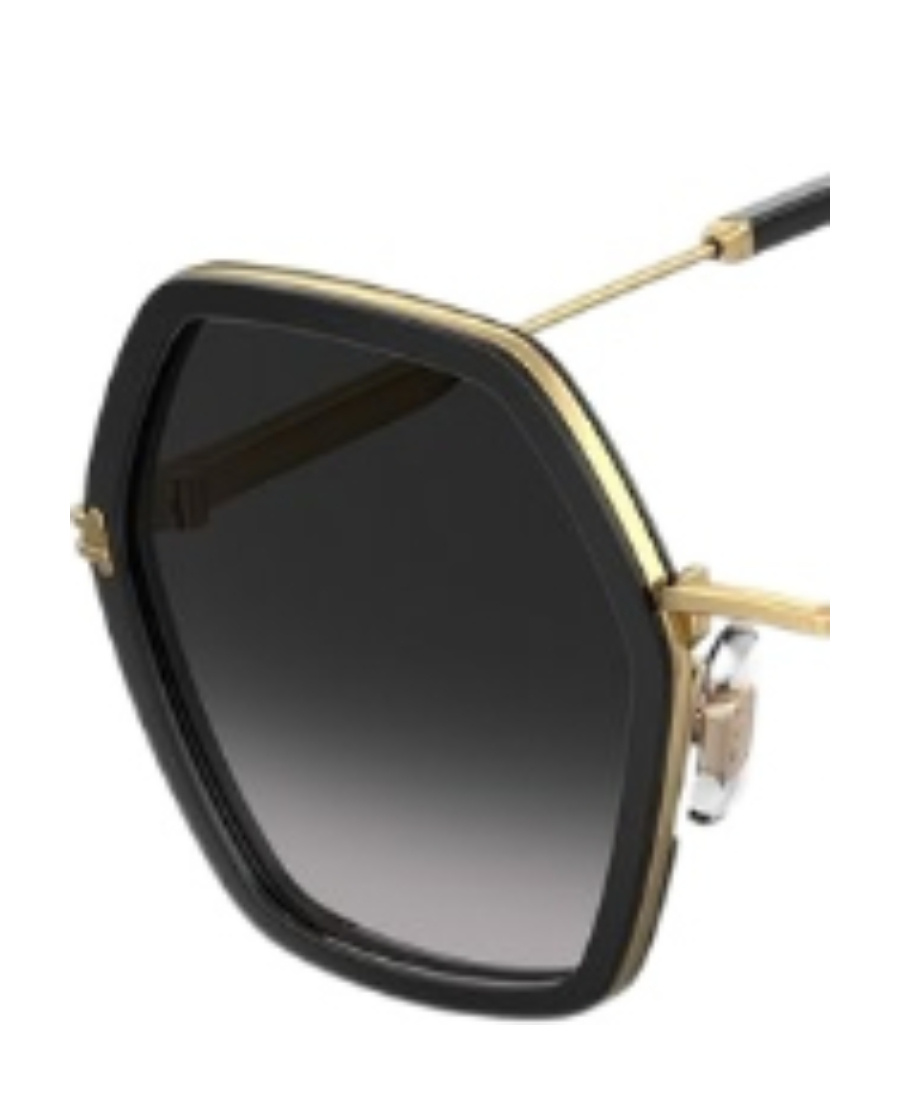 Marc Jacobs 53mm Gradient Square Sunglasses In Black