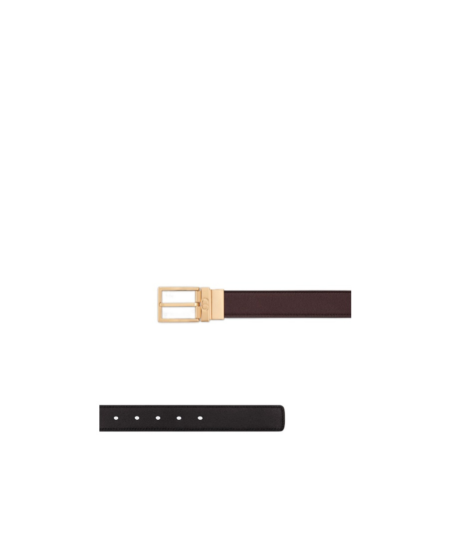 Dior Logo Detailed Buckled Belt In Black