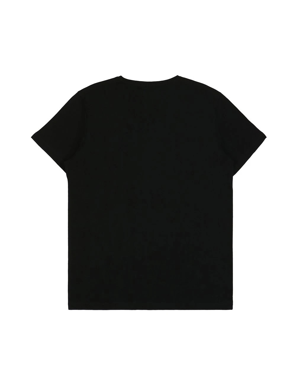 Hugo Boss Round-necked Logo T-shirt In Black
