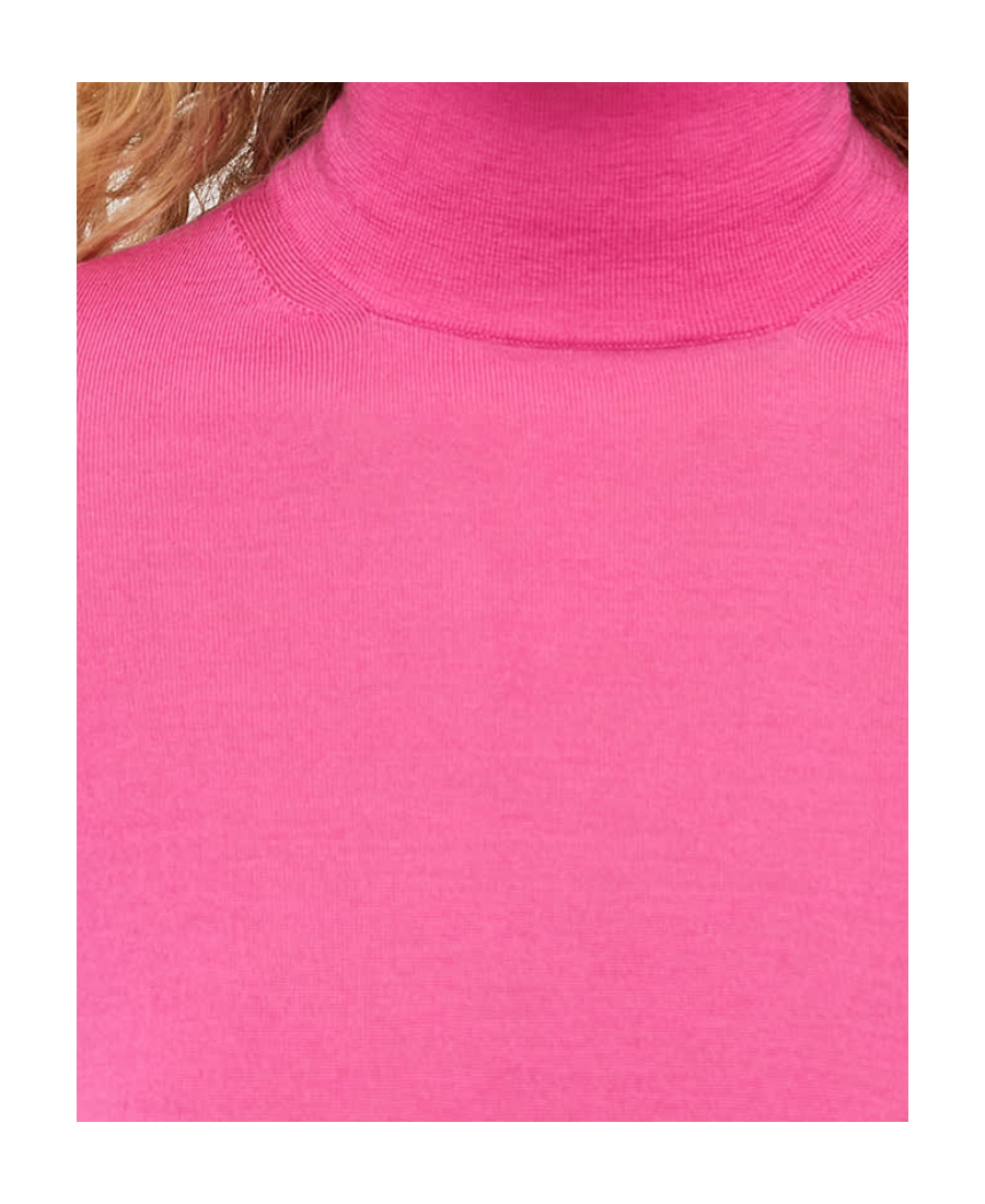 Max Mara High-necked Sweater In Pink