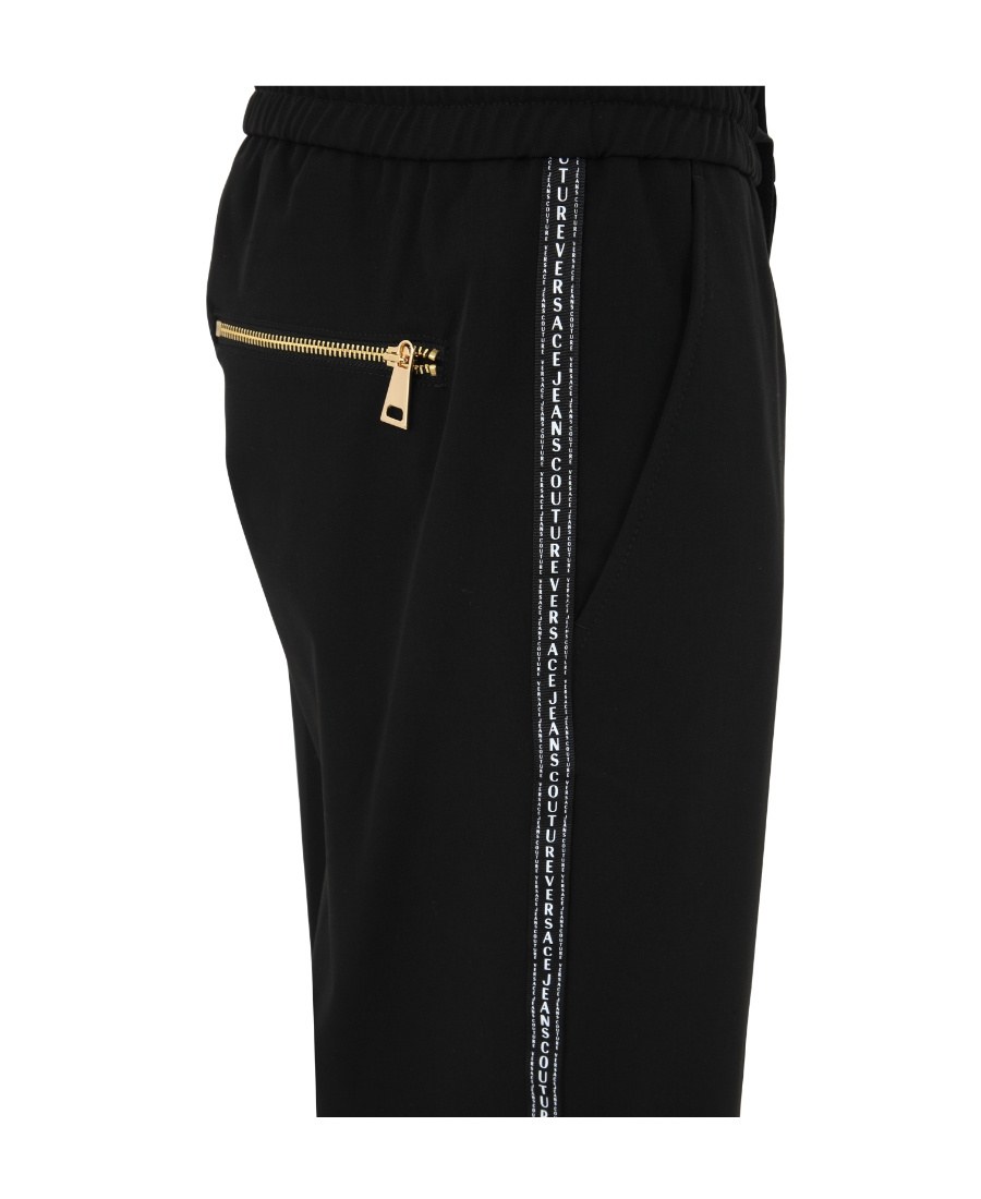 Versace Jeans Drawstring Track Pants In Black