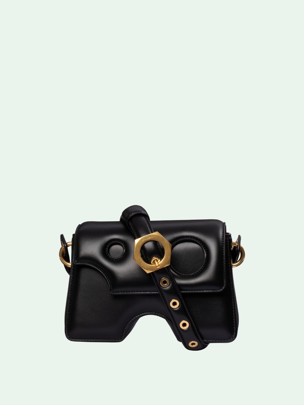 Off-white Burrow-22 Shoulder Bag In Black